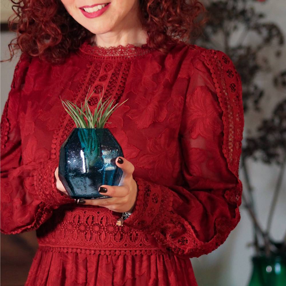 COPPIA GEMME - Porta Tillandsia - SBAMGLASS - Vasi