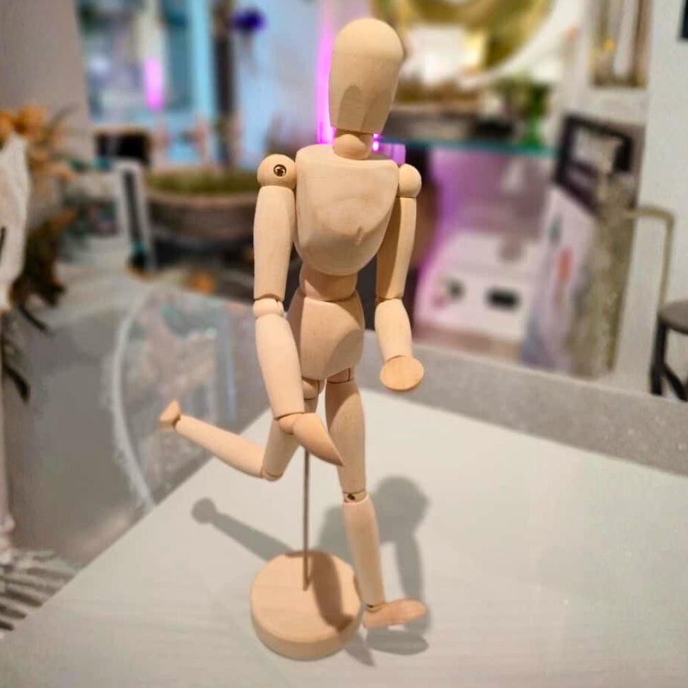 OMINO DI LEGNO ABBRACCIA PIANTE - SBAMGLASS -