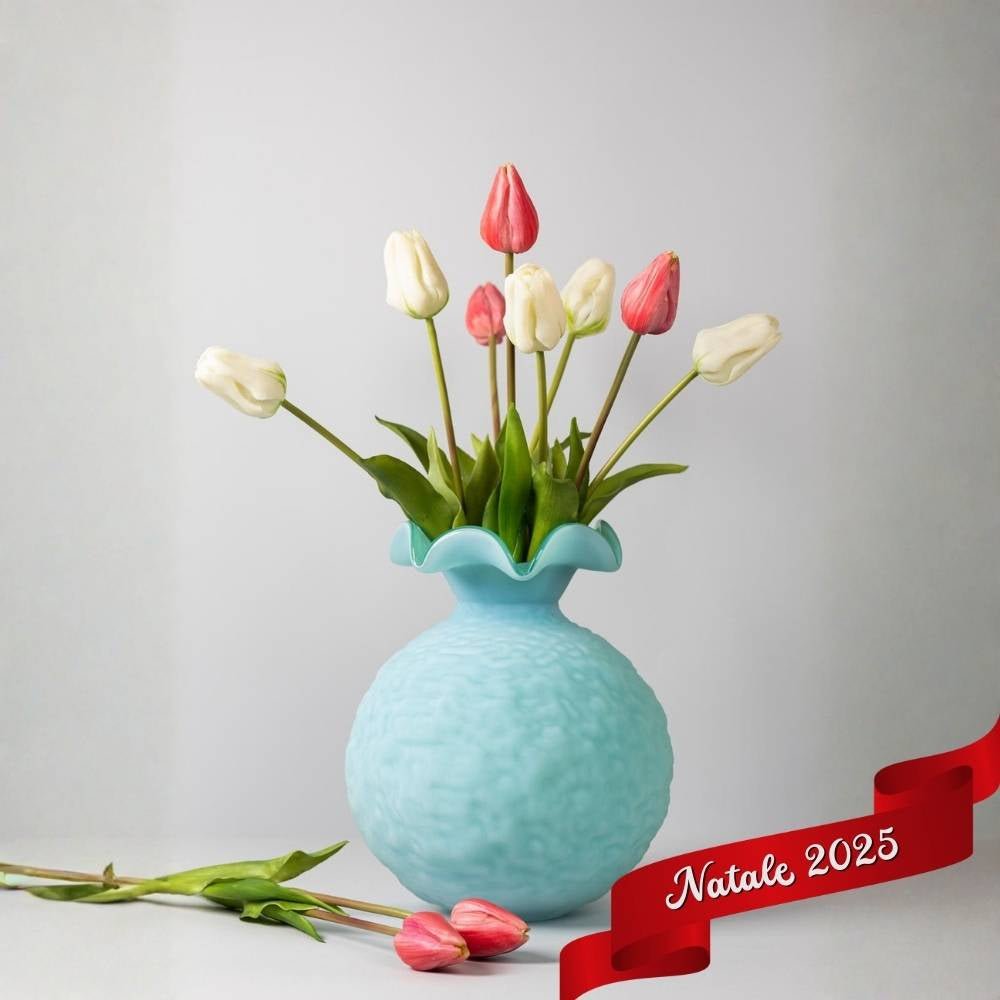 🎄VASO CORALLO - Suggerito da Sbamglass, Pochi pezzi disponibili - SBAMGLASS -