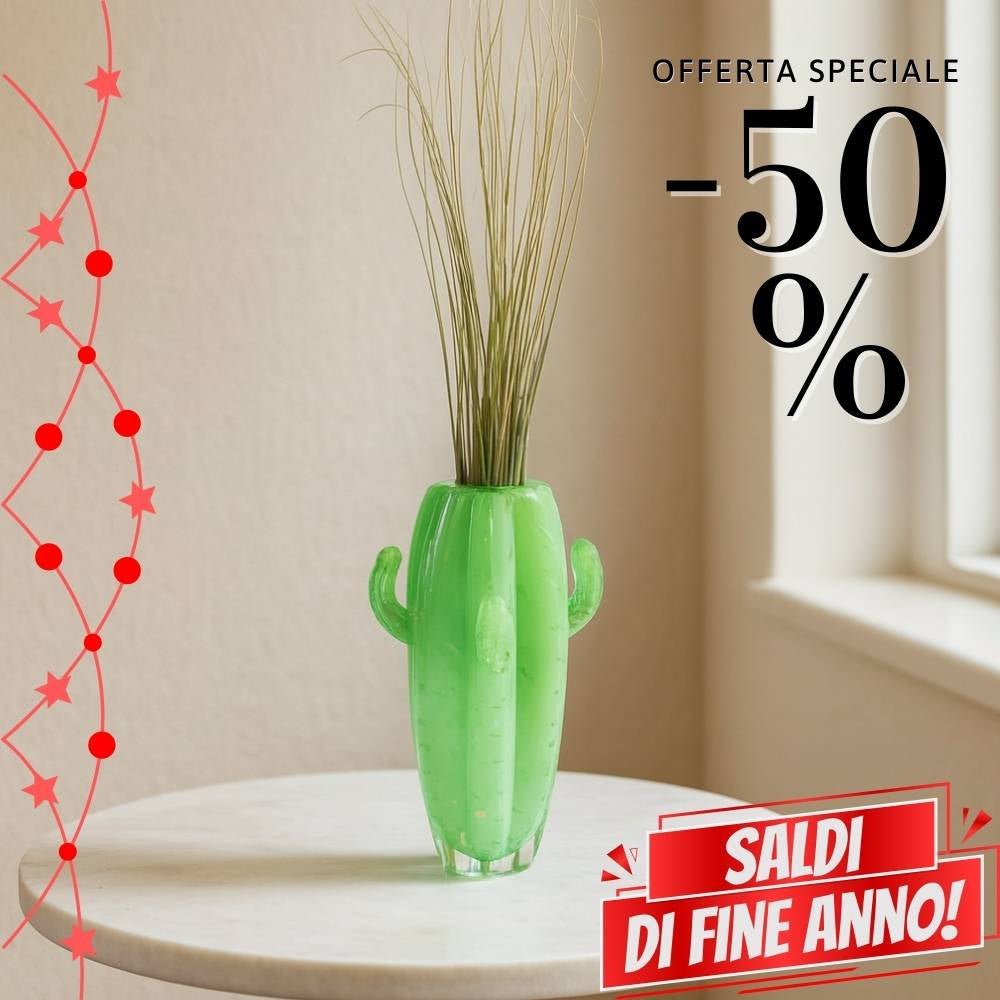 🌟 CACTUS - Porta pianta aerea - SBAMGLASS - Casa e giardino