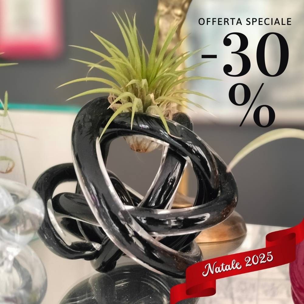 🎄 NODO DI VETRO - Regalalo a chi vuoi bene - SBAMGLASS - Casa e giardino