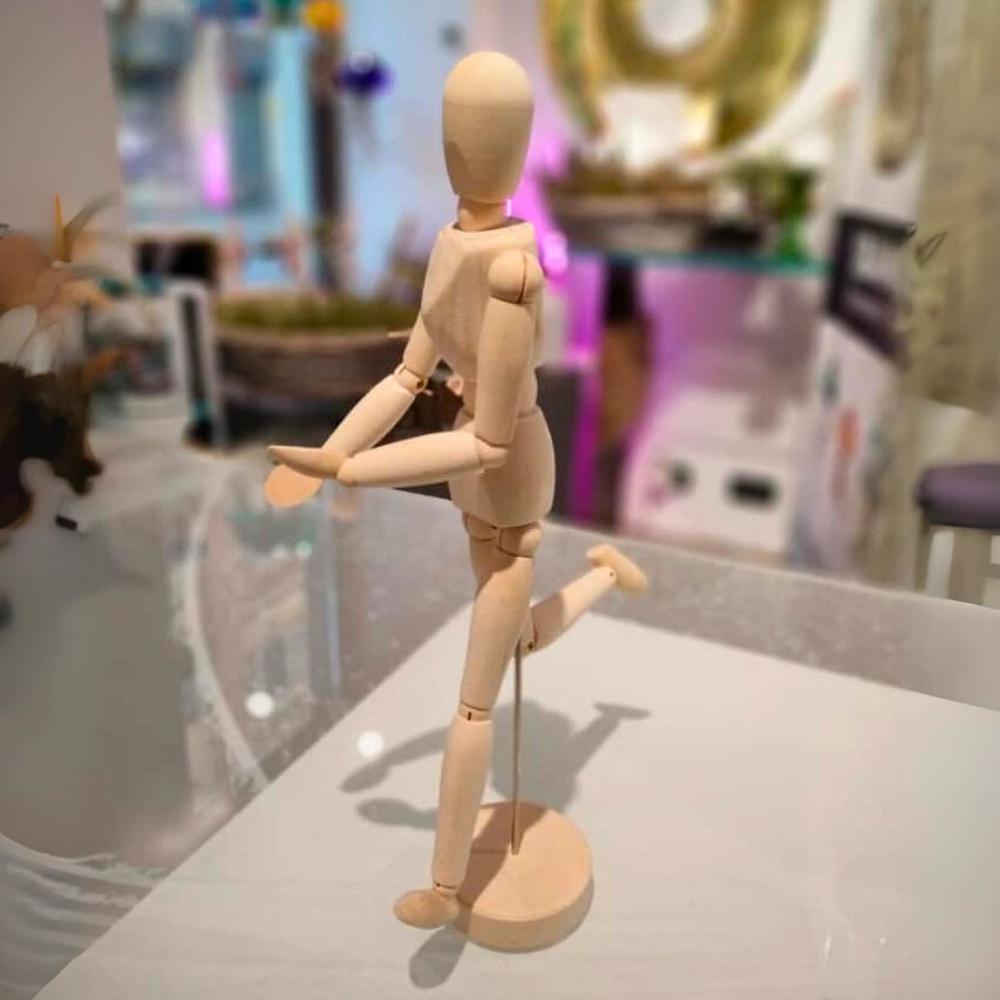 OMINO DI LEGNO ABBRACCIA PIANTE - SBAMGLASS - 